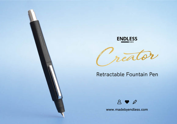 Endless Creator Fountain Pen! (New!) - Premium Paper/Notebooks/etc... from Federalist Pens and Paper - Just $50! Shop now at Federalist Pens and Paper
