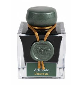 J. Herbin Vert Atlantide 350th Anniversary Ink Sample! - Premium Fountain Pen Inks from vendor-unknown - Just $5! Shop now at Federalist Pens and Paper