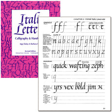 "Italic Letters" by Getty-Dubay - Premium  from Federalist Pens and Paper - Just $34.99! Shop now at Federalist Pens and Paper