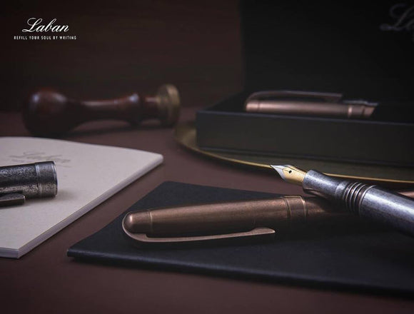 Laban Antique ED FP Collection - Premium New Pen Brands: from vendor-unknown - Just $110! Shop now at Federalist Pens and Paper