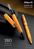 Special! Pelikan M600 FP's (Vibrant Orange!)