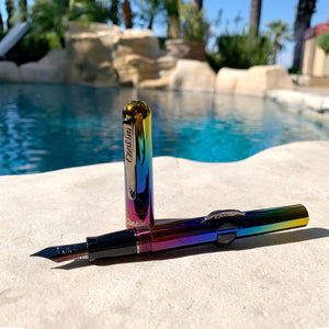 NEW! Conklin Crescent-Filler LE Rainbow FP! - Premium New Pen Brands: from vendor-unknown - Just $199.99! Shop now at Federalist Pens and Paper