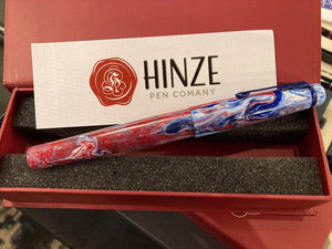 Hinze Pens "Stars and Stripes" (Fed Pens Exclusive!!) - Premium  from Federalist Pens and Paper - Just $249! Shop now at Federalist Pens and Paper
