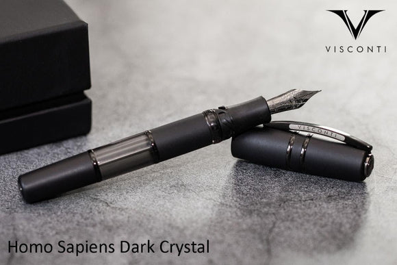 Visconti Homo Sapiens Dark Crystal FP Collection! - Premium New Pen Brands: from vendor-unknown - Just $950! Shop now at Federalist Pens and Paper