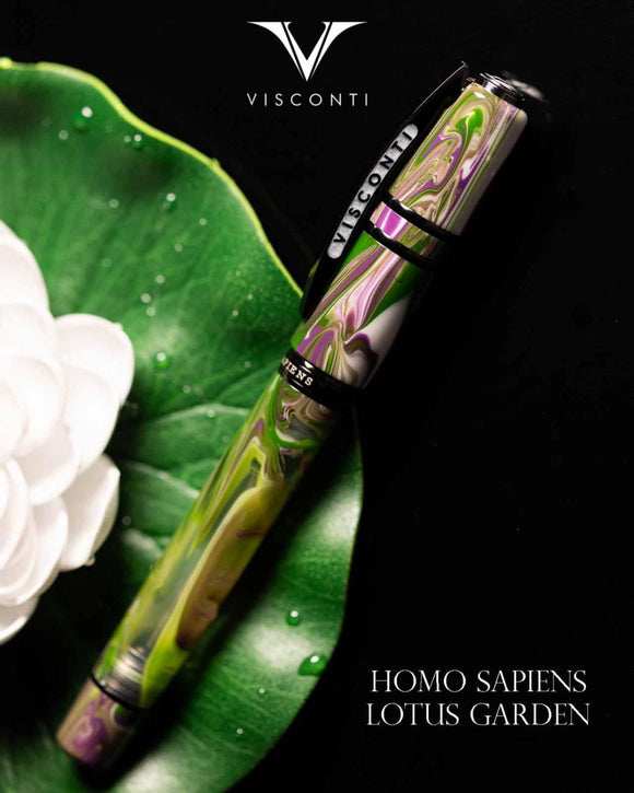 New! Visconti Homo Sapiens Lotus Garden FP Collection!