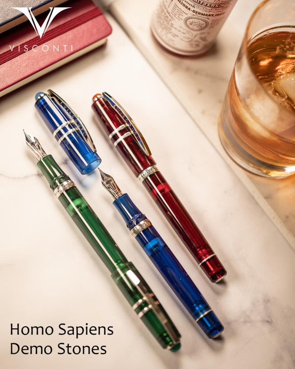 (New!) Visconti Homo Sapiens Stones Demo RB Pens - Premium New Pen Brands: from vendor-unknown - Just $699.99! Shop now at Federalist Pens and Paper